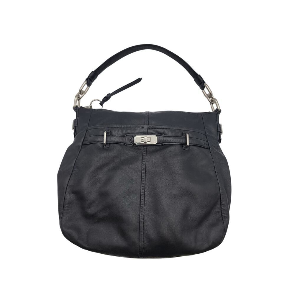 Coach Ashlyn Chelsea Black Leather Hobo Bag